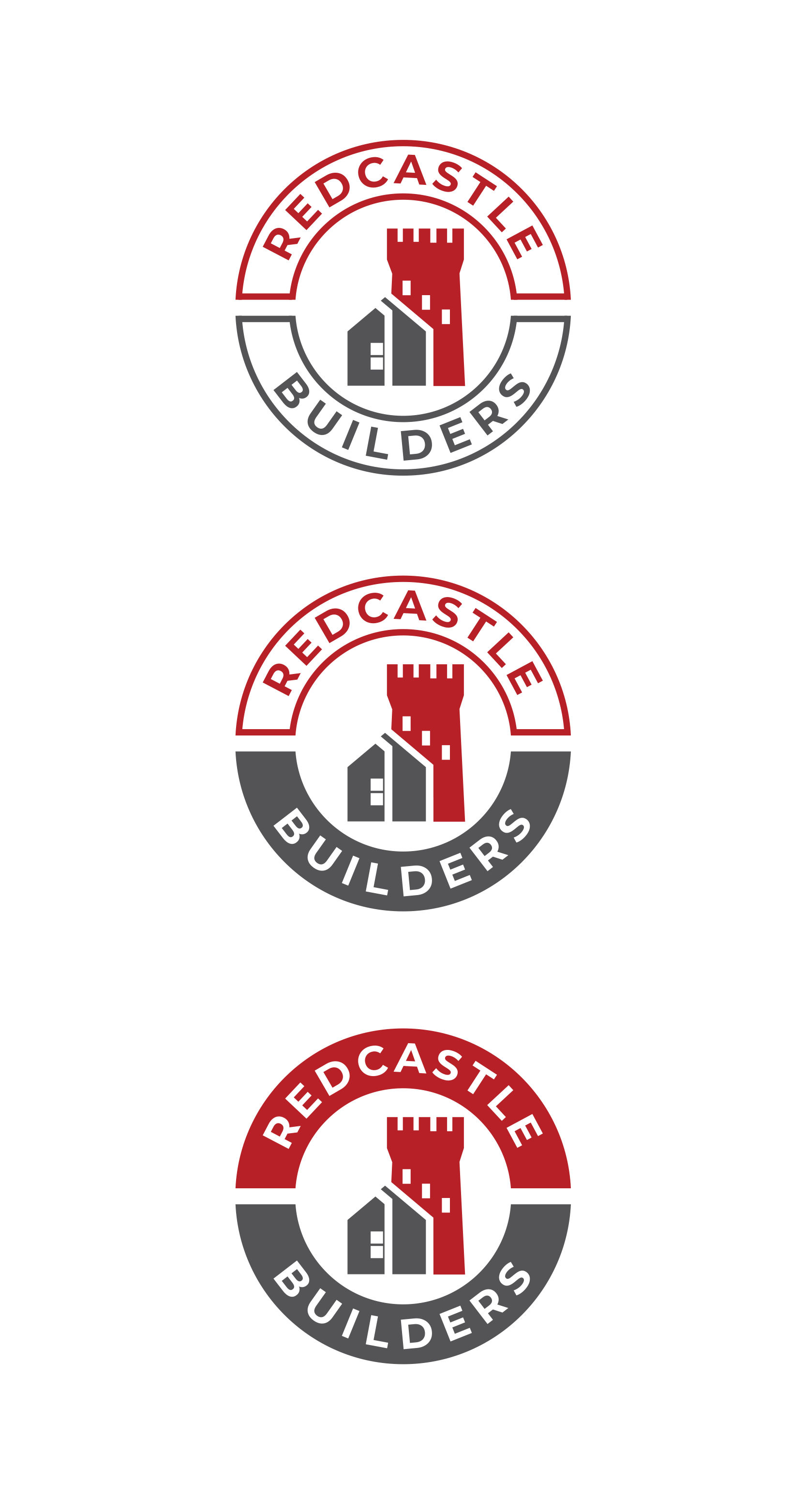 Logo Design by Altans for Redcastle Buiders | Design #29029651