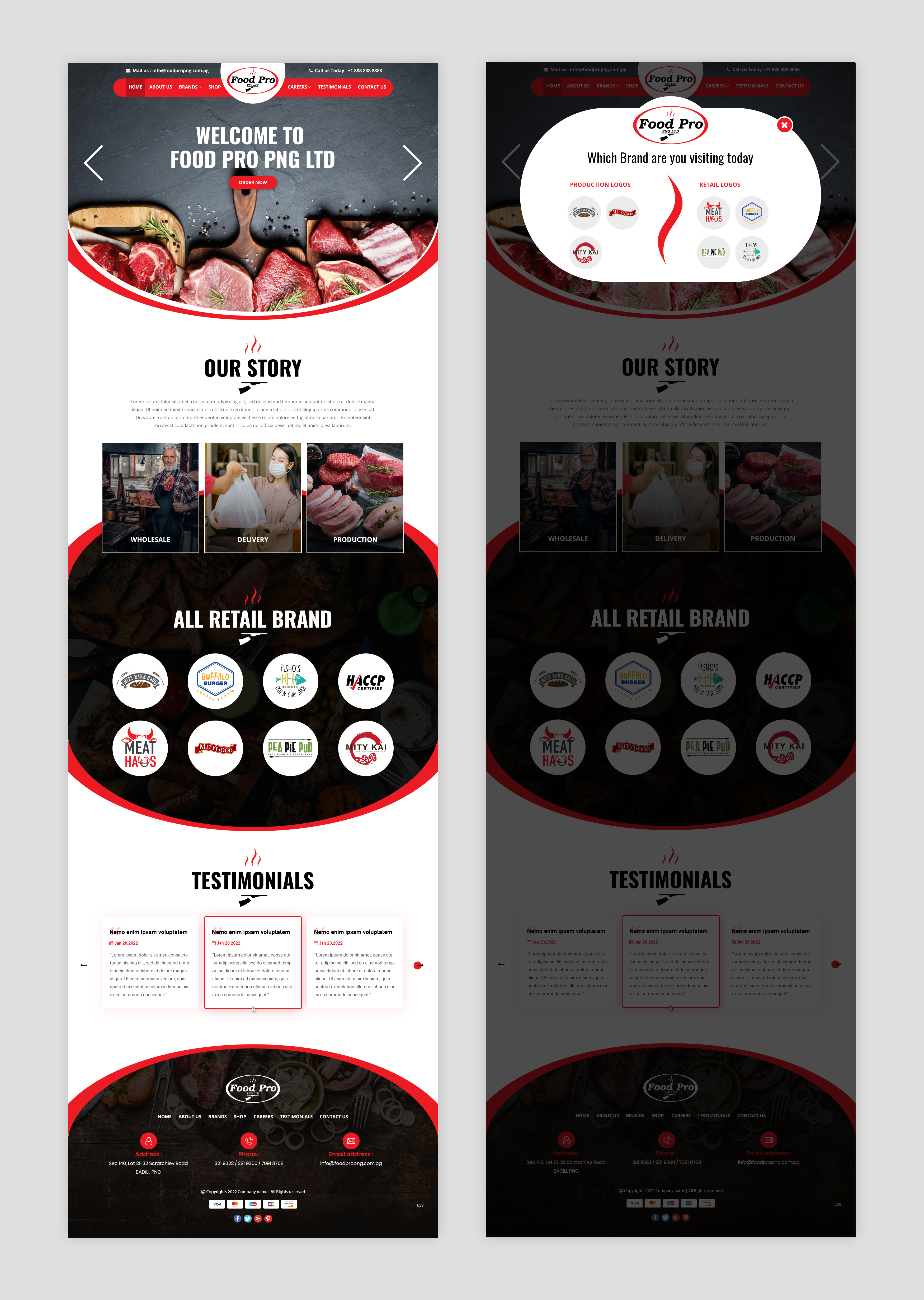 Web Design by pb for this project | Design #29046799