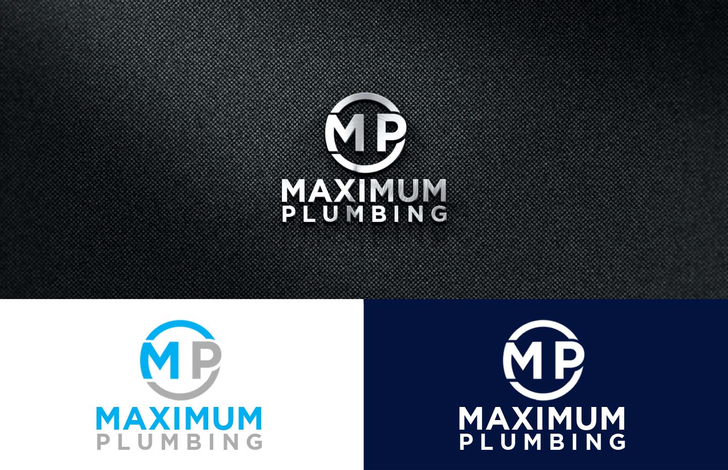 Logo Design for Maximum Plumbing by DubaiArts Design 29031575