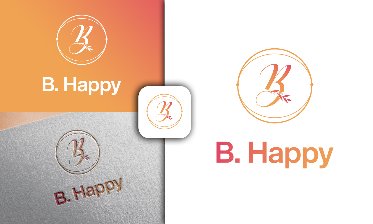 Logo-Design von Hammad09 für B. Happy | Design #29044347