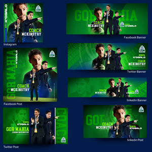 Social Media Banner Design - Professional Football (Soccer) | Facebook Design by Eddiey