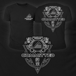 Typography design that represents the value of being committed to your vision, goals, and success | Diseño de Camiseta por OR-PiXEL STUDIO ™