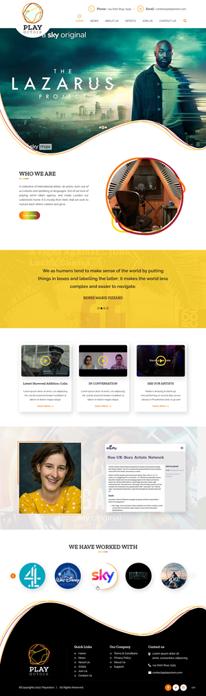 Web Design by pb for this project | Design #29046711