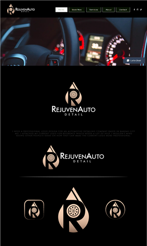 RejuvenAuto Detail | Logo-Design von Ayub Zafar