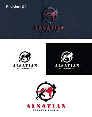 Logo-Design von RRR Design für Alsatian Enterprises LLC  | Design: #29050540