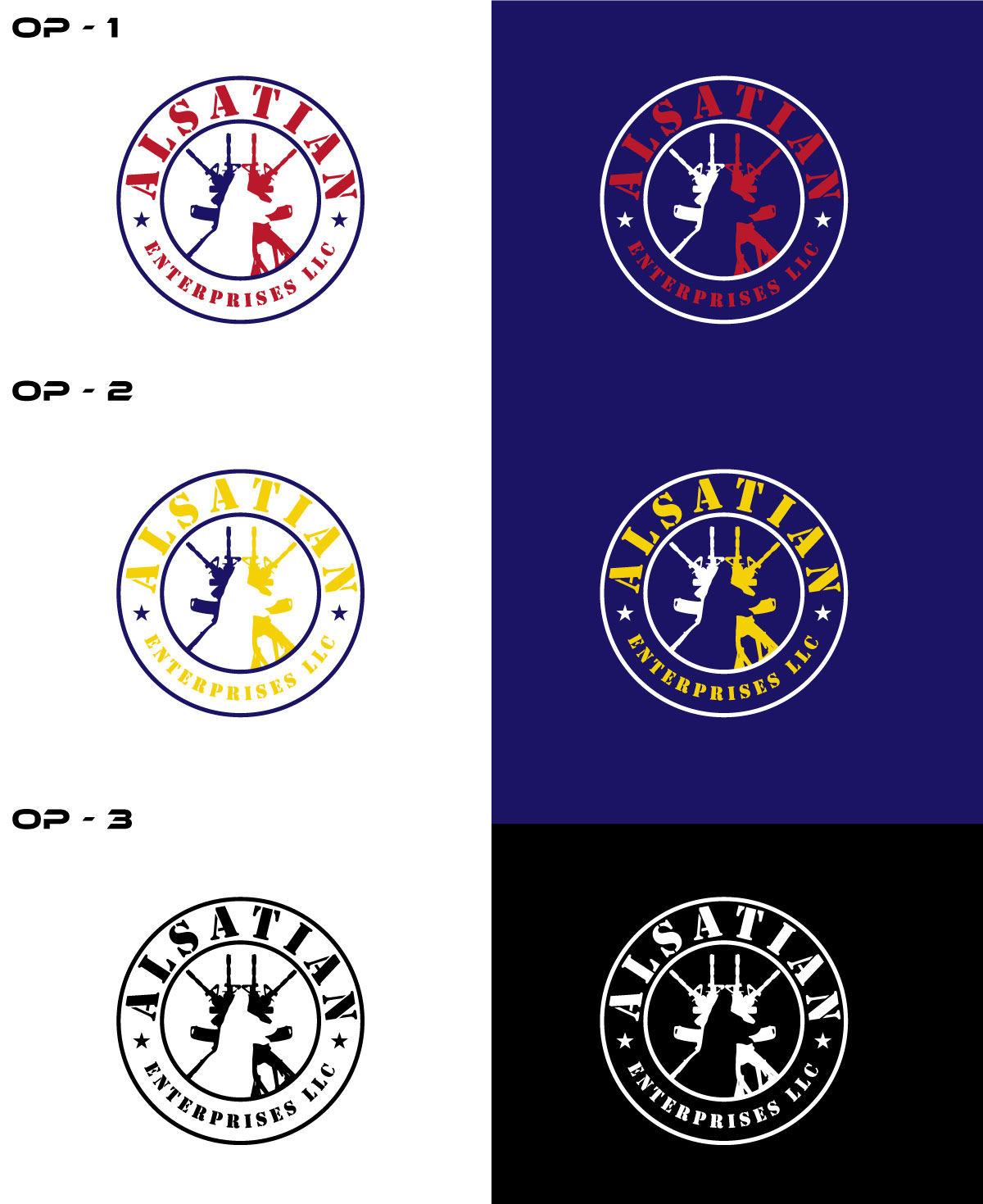 Logo-Design von RS_Design für Alsatian Enterprises LLC  | Design #29064642