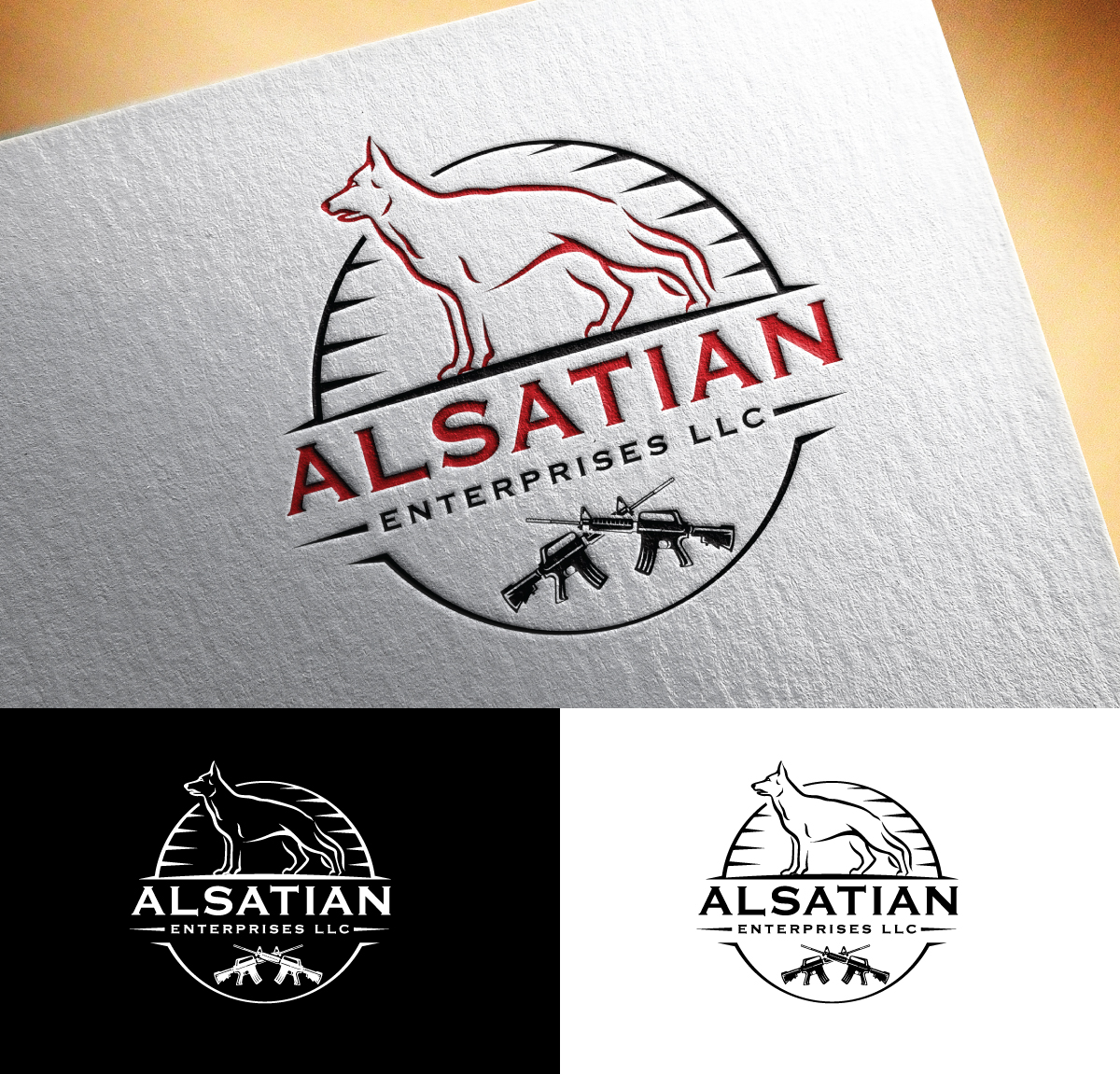 Logo-Design von Logo Stock für Alsatian Enterprises LLC  | Design: #29046056