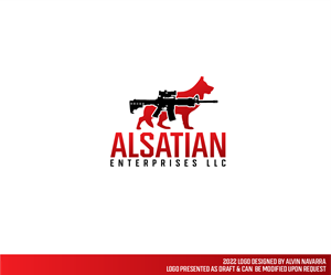 Alsatian Enterprises LLC | Design de Logo par alvinnavarra