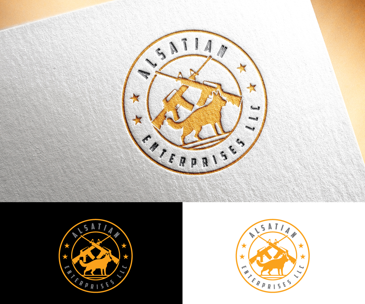 Logo-Design von step forward 2 für Alsatian Enterprises LLC  | Design #29048559