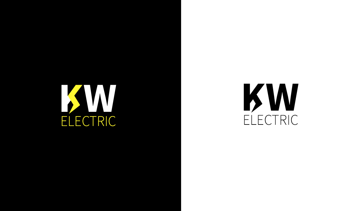 Logo Design by Attaf Othman for KW Electric | Design #3074782