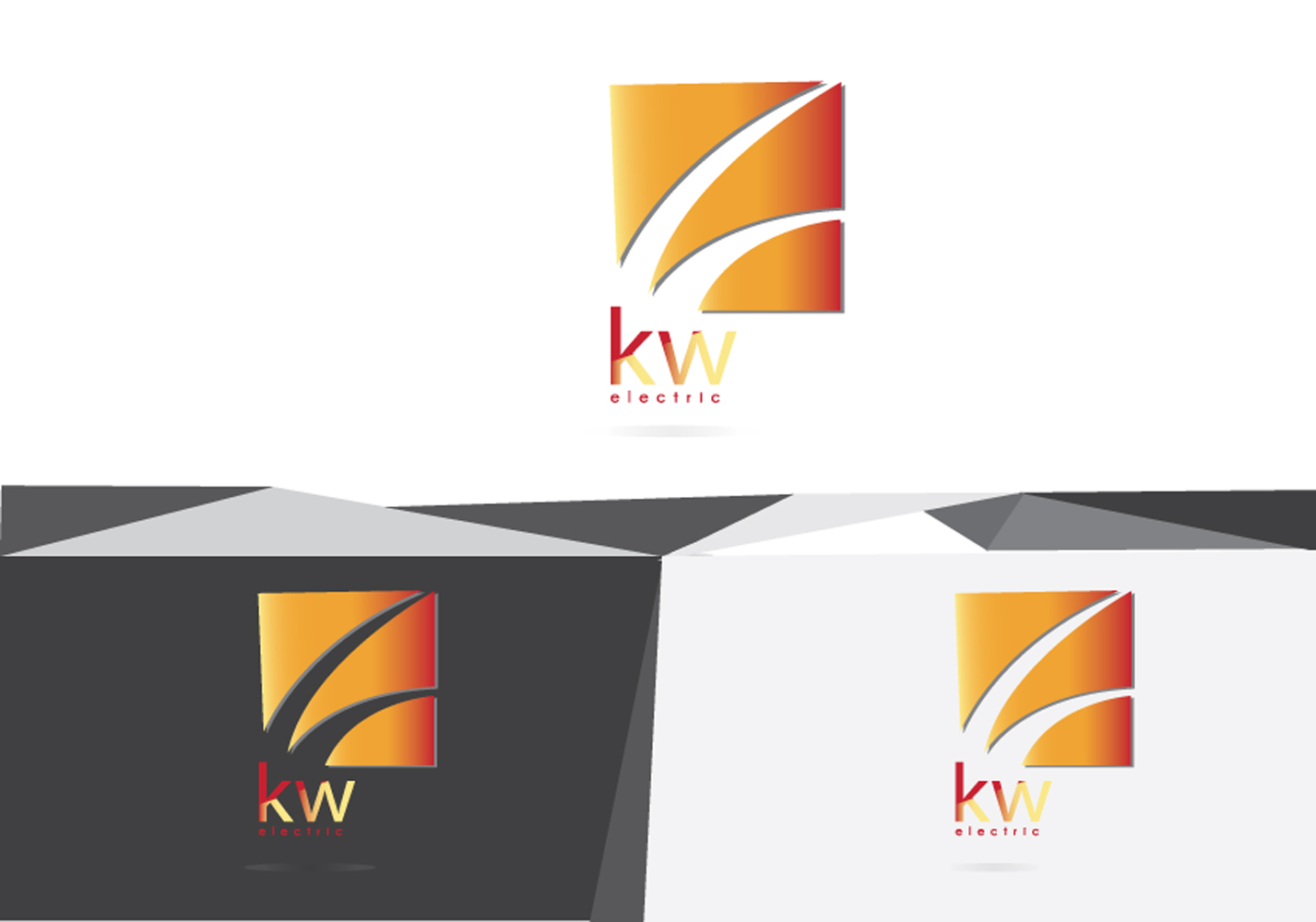 Logo Design by aprilianProject for KW Electric | Design #3076143