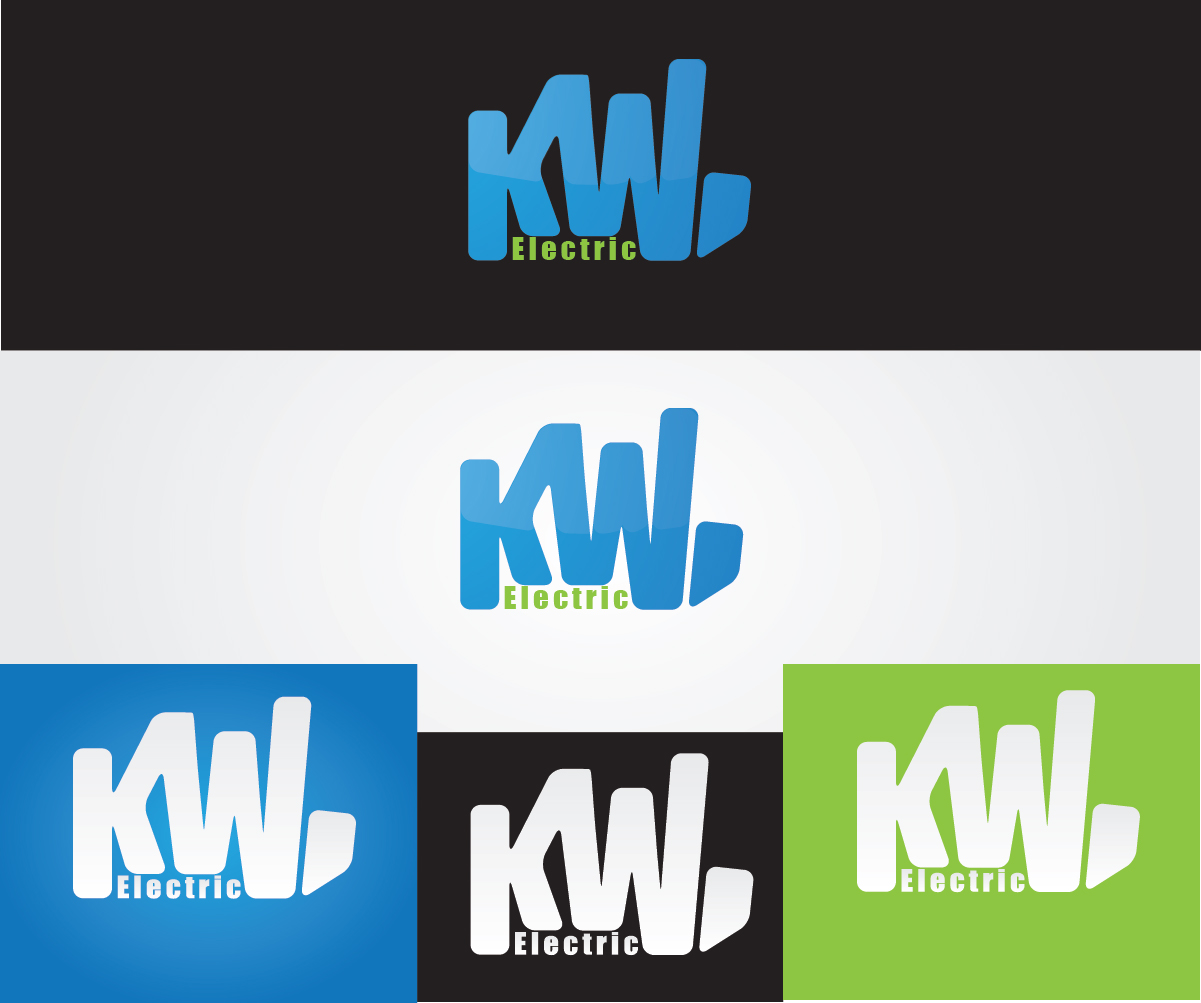 Logo Design by Pixel Story for KW Electric | Design #3319520