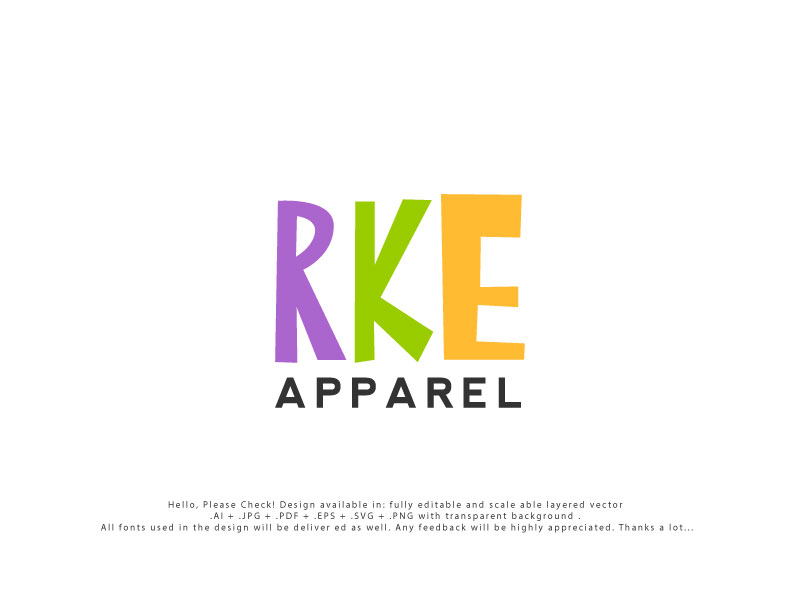 Logo Design by Cliping_path for Rke Apparel  | Design #29039354