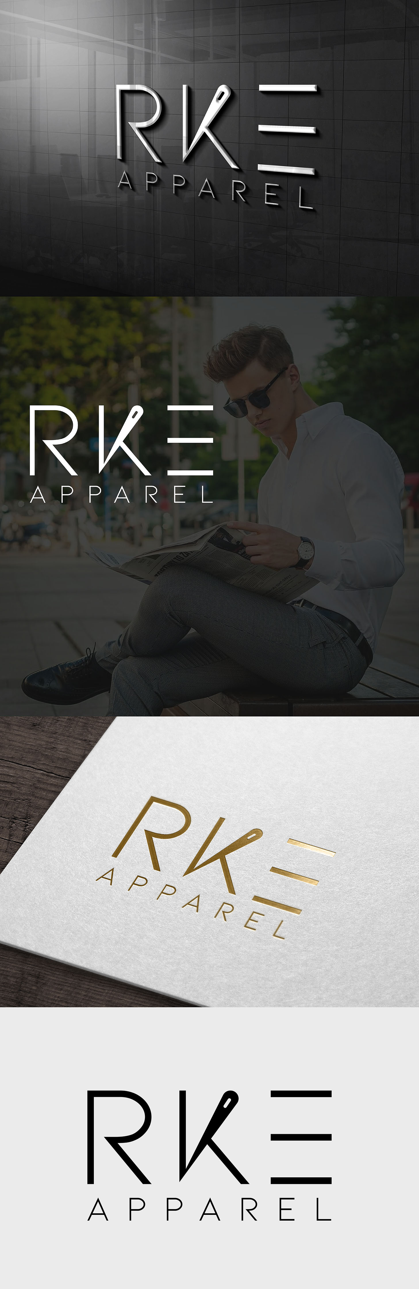 Logo Design by aexoagency for Rke Apparel  | Design #29037734