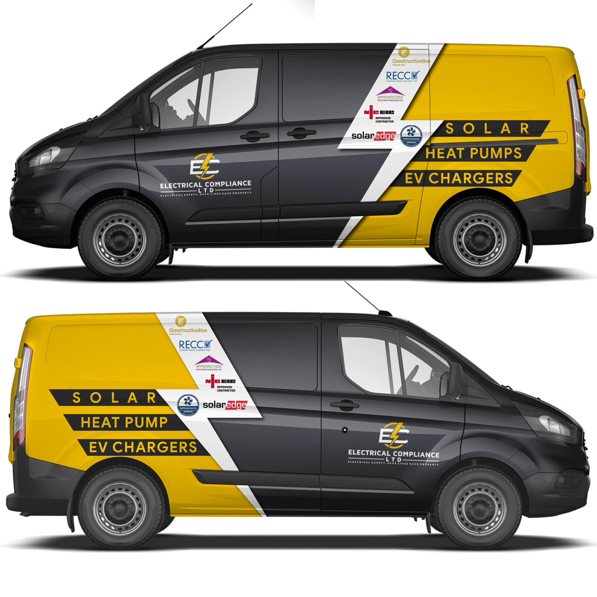 Car Wrap Design by yani for Electrical Compliance ltd | Design #29074762