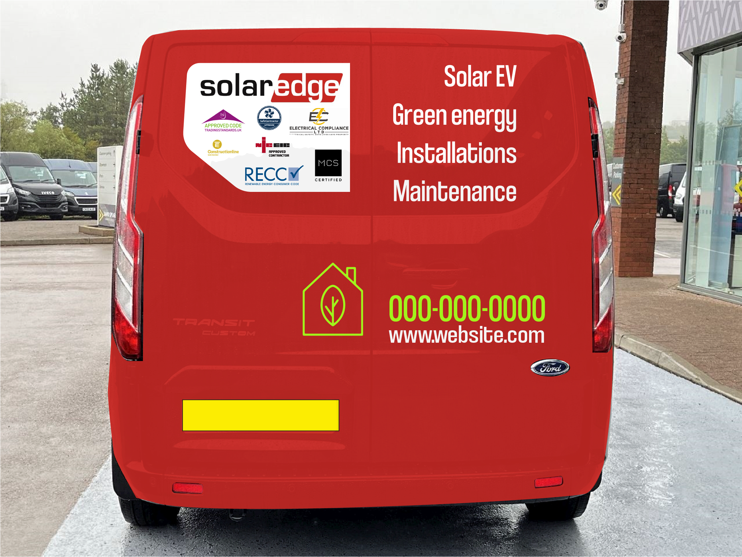 Design de Covering de Véhicule par Lotus Graphics pour Electrical Compliance ltd | Design #29081345