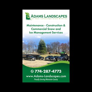Flyer Design by nng for Adams Landscapes, LLC | Design #29056071