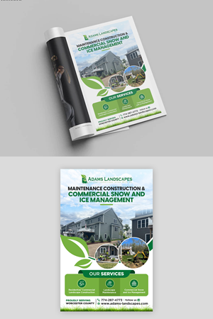 Flyer Design by debdesign for Adams Landscapes, LLC | Design: #29044682