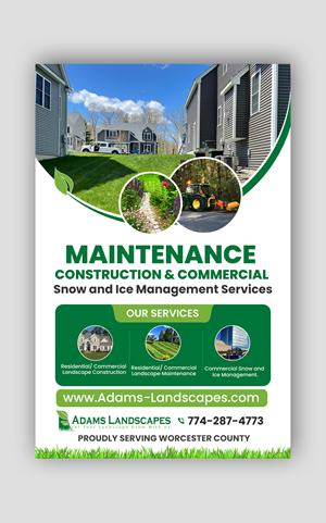 Flyer Design by debdesign for Adams Landscapes, LLC | Design: #29044702