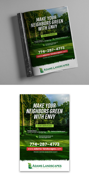 Flyer Design by debdesign for Adams Landscapes, LLC | Design: #29063841