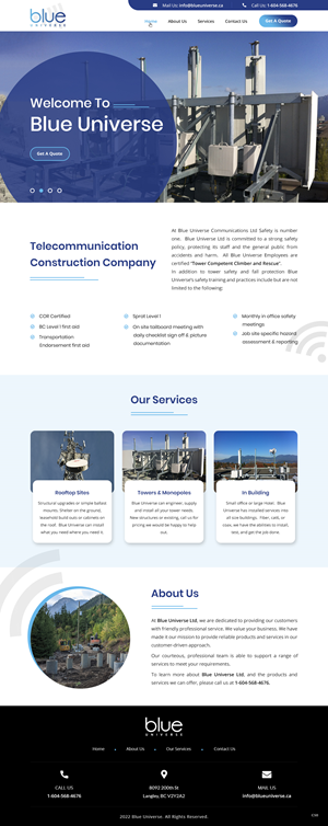 Web Design by pb for this project | Design: #29052408