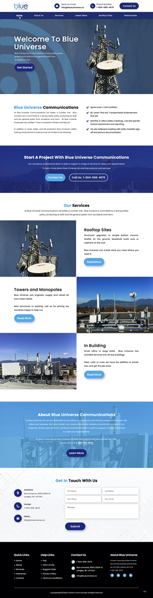 Web Design by pb for this project | Design: #29052410