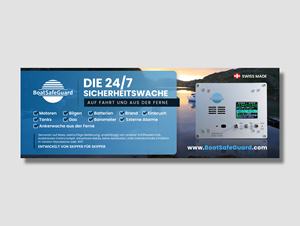 Werbeanzeige für den BoatSafeGuard in der Trans Ocean Fachzeitschrift | Diseño Publicitario por ZeneFashions