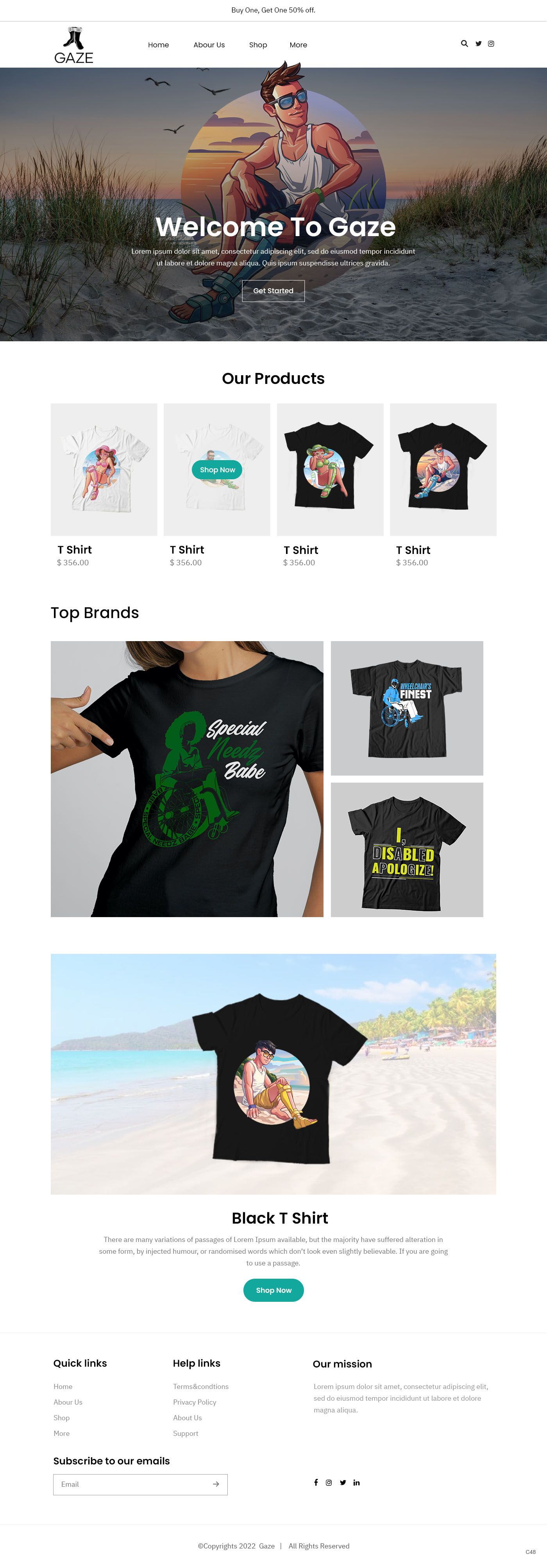 Shopify Design by pb for this project | Design #29052424