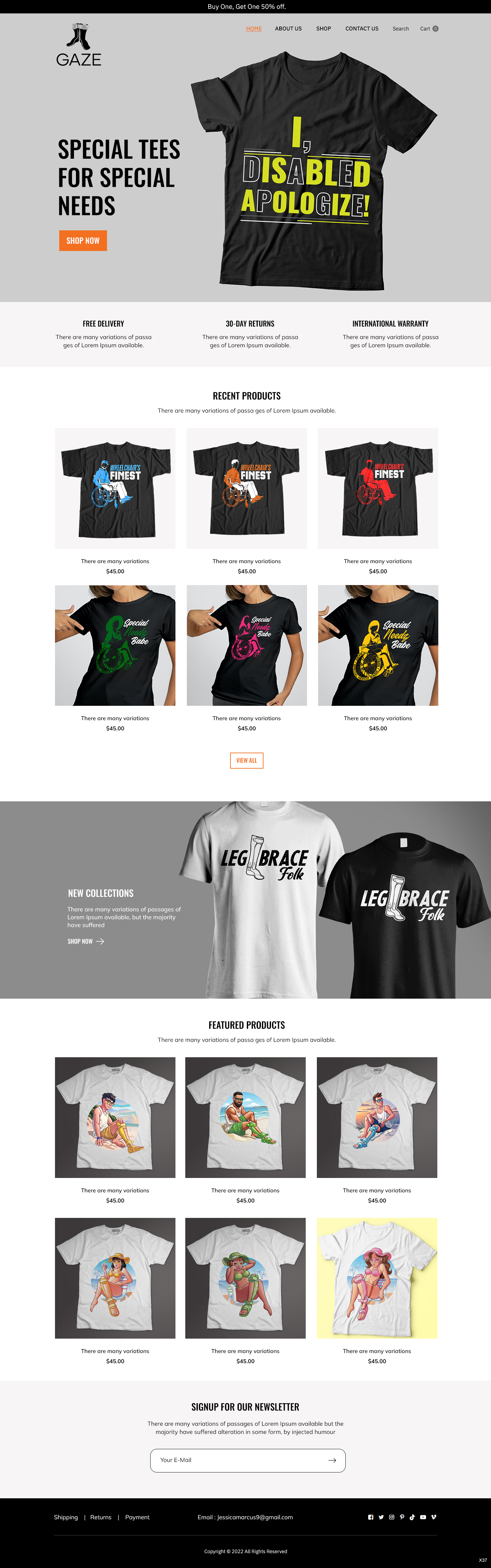 Diseño de Shopify por pb para este proyecto | Diseño #29107872