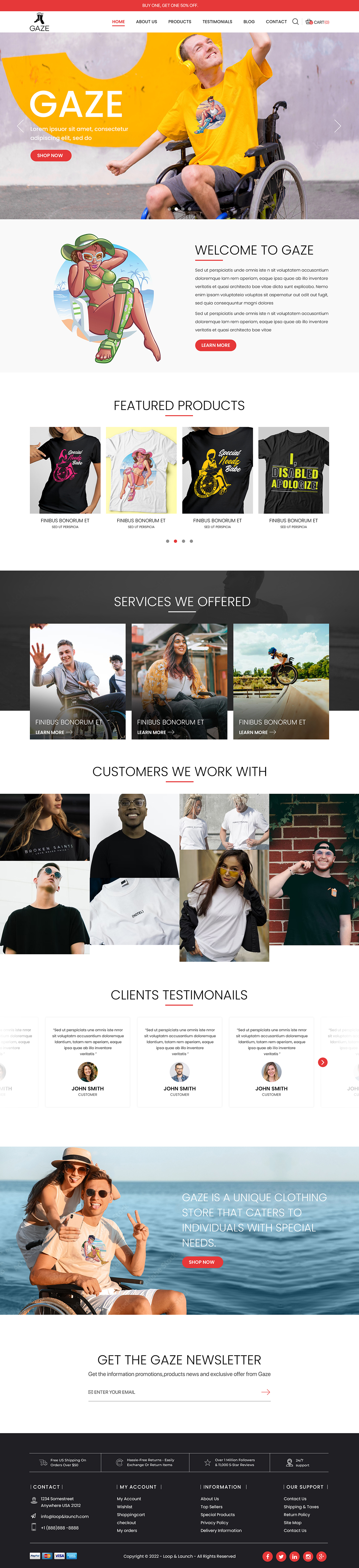 Shopify Design by Titan Eagle for this project | Design #29058980