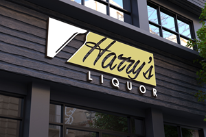 Logo Design by Kavth for Harry's Liquor | Design: #29087518