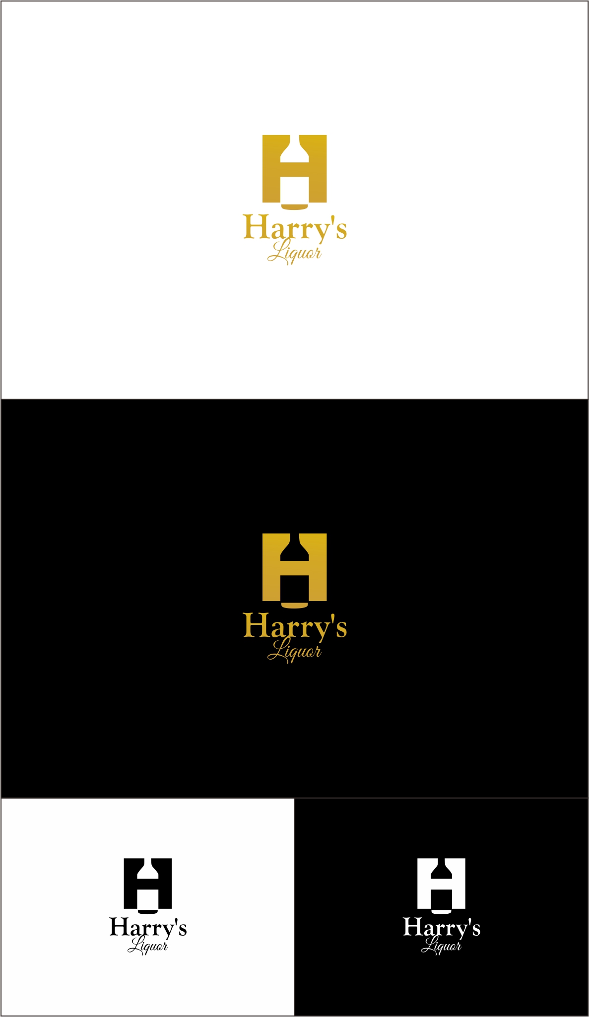 Logo Design by Student_art for Harry's Liquor | Design #29066577