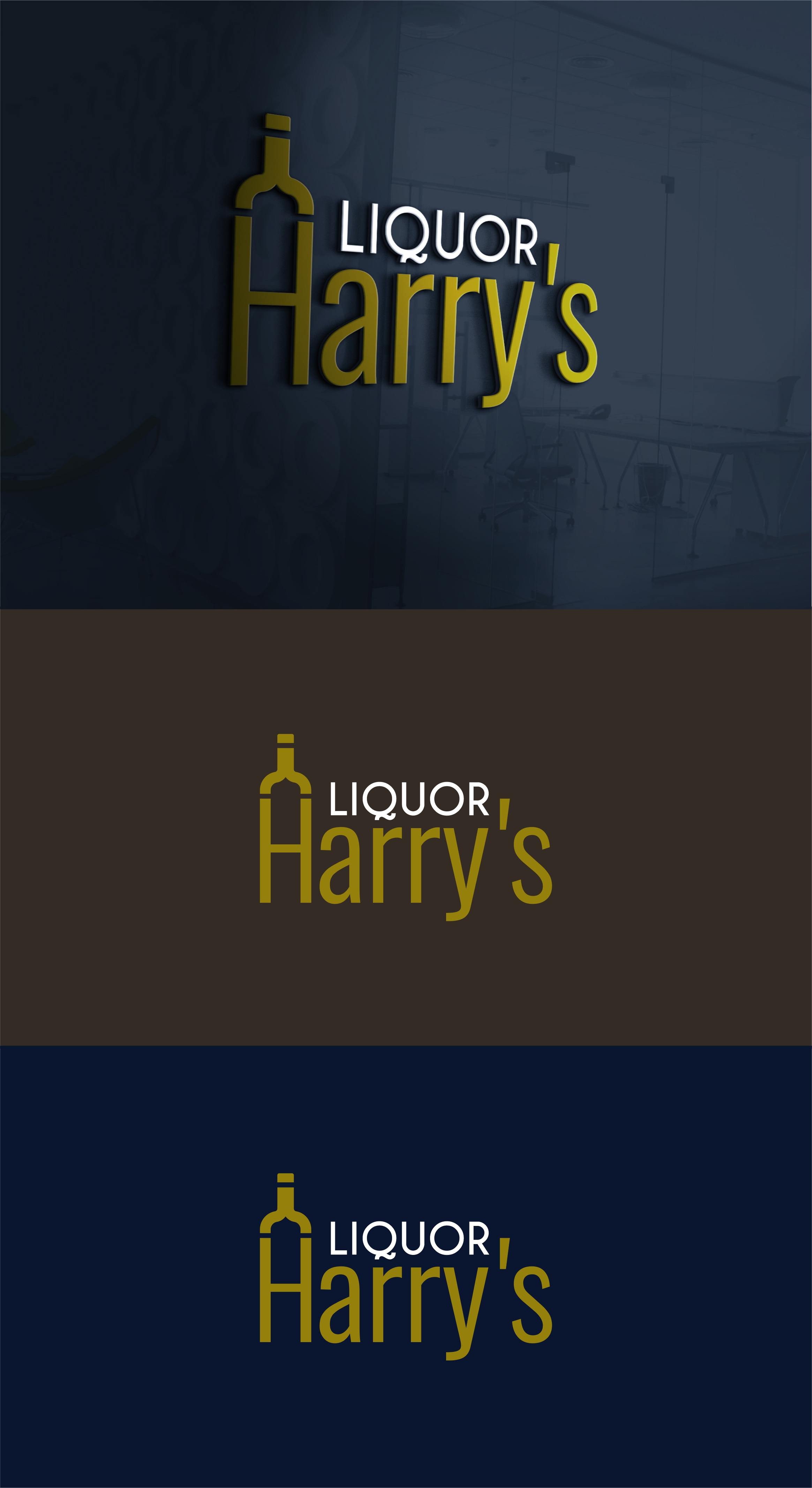 Diseño de Logo por trojni para Harry's Liquor | Diseño #29047579