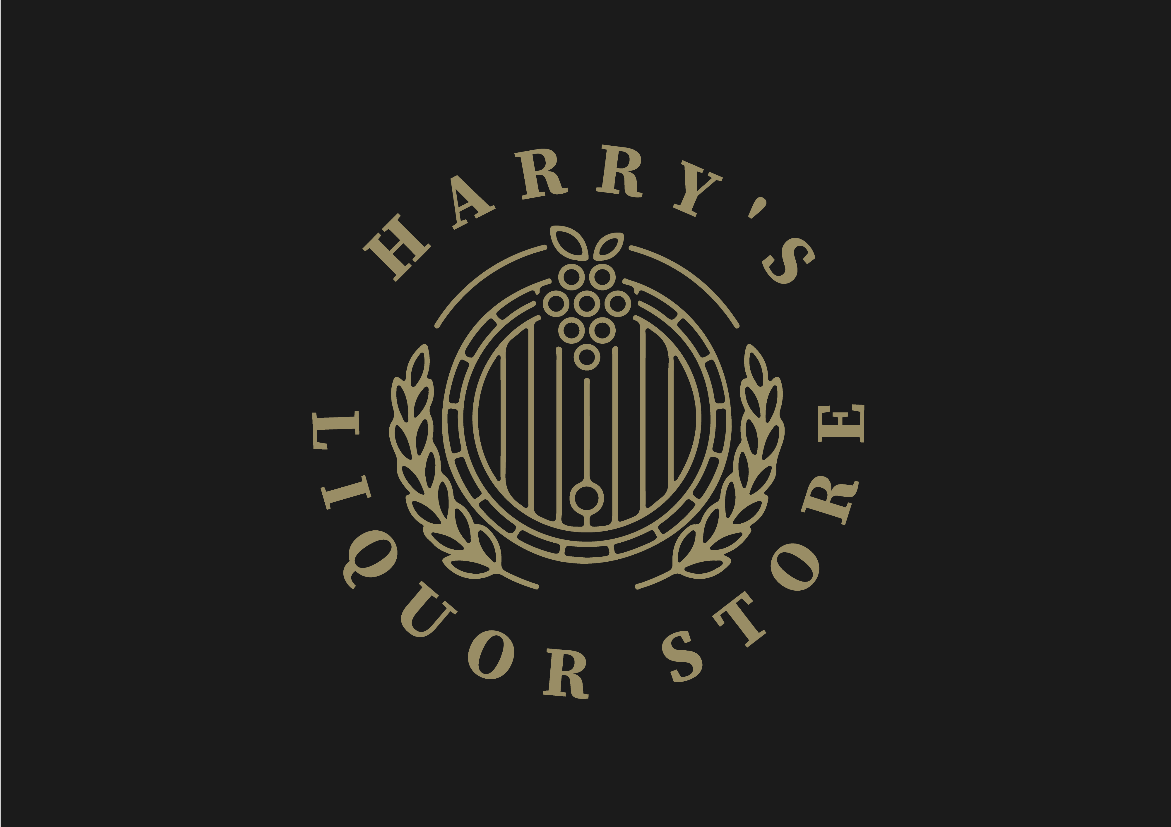 Logo Design by Ali Costa for Harry's Liquor | Design #29049645