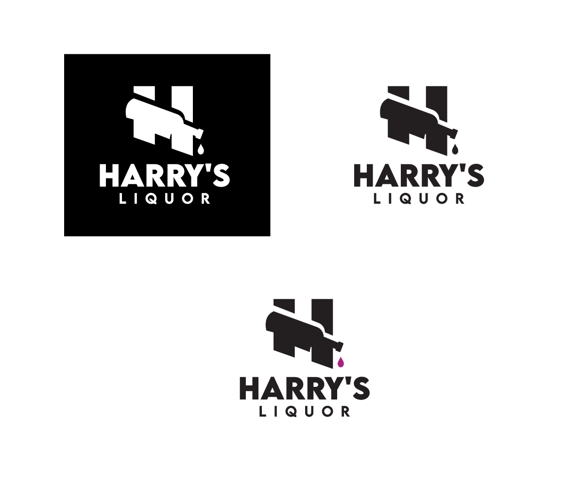 Logo Design by Buck Tornado for Harry's Liquor | Design #29069740