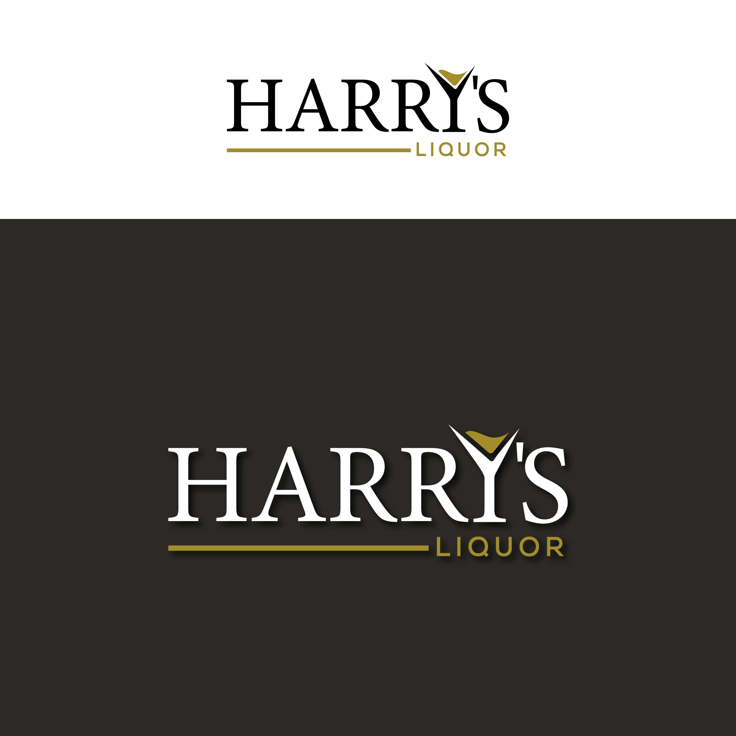 Logo Design by creative.bugs for Harry's Liquor | Design #29057883