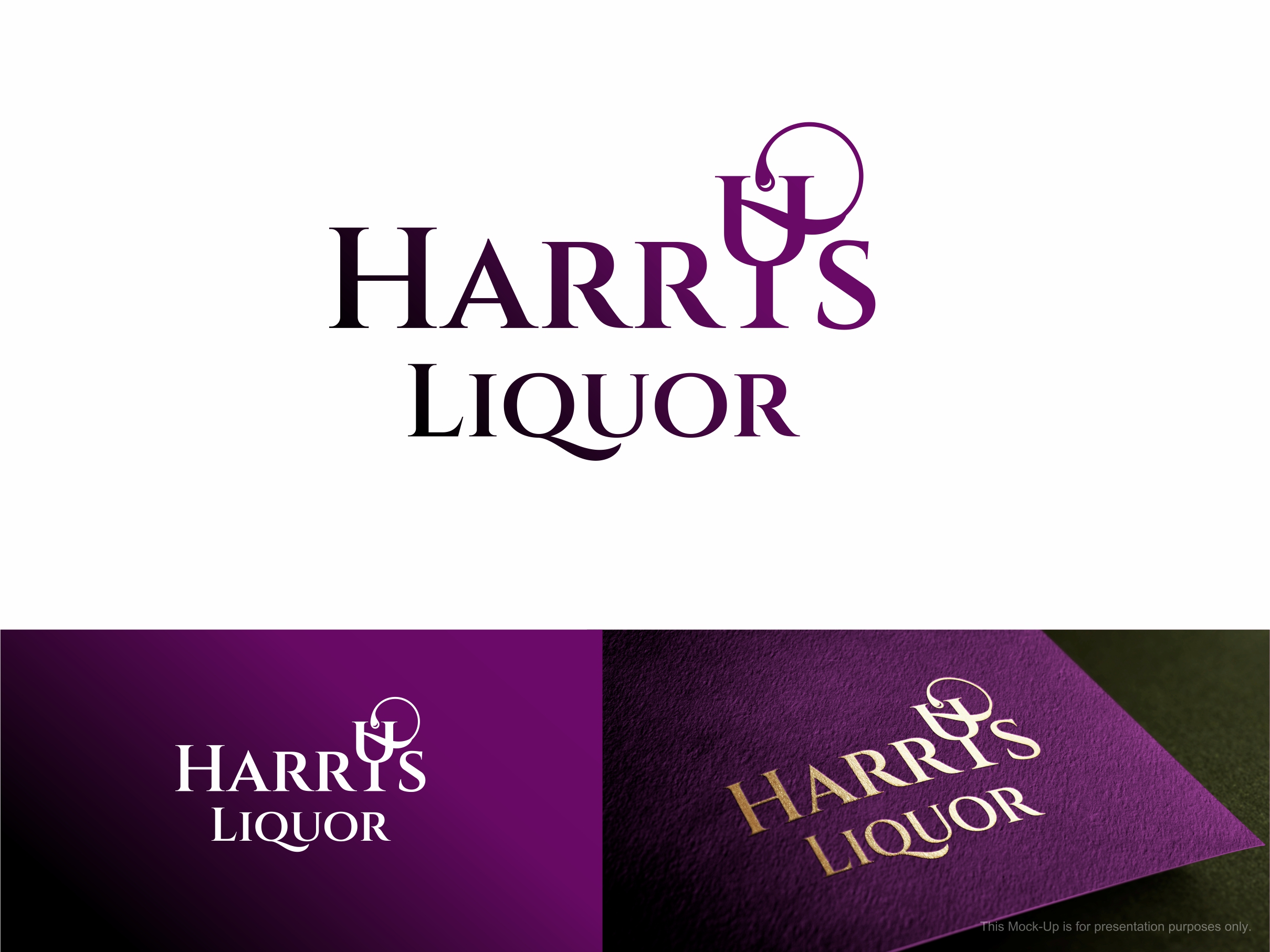 Logo Design by Olesya K for Harry's Liquor | Design #29076062