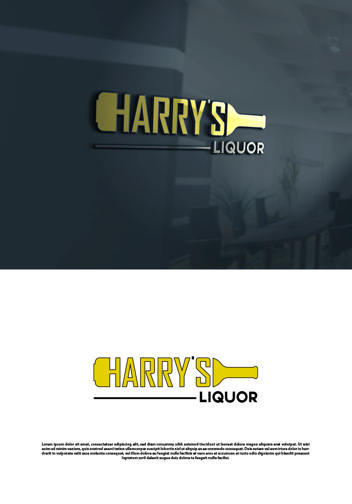 Logo Design by Amelia 25 for Harry's Liquor | Design #29046204