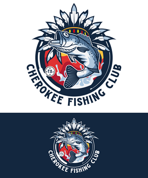 Cherokee Fishing Club | Logo-Design von StudioD™