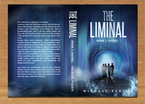 Book cover design for "The Liminal", supernatural thriller, (sub)urban fantasy genres | Diseño de portada de libro por MNM