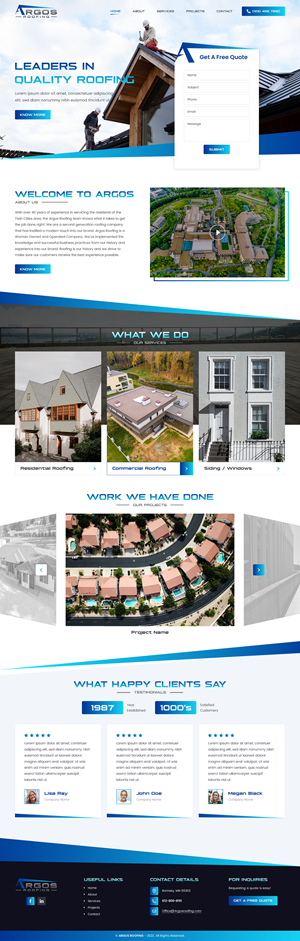Web-Design von rightway für dieses Projekt | Design: #29066755
