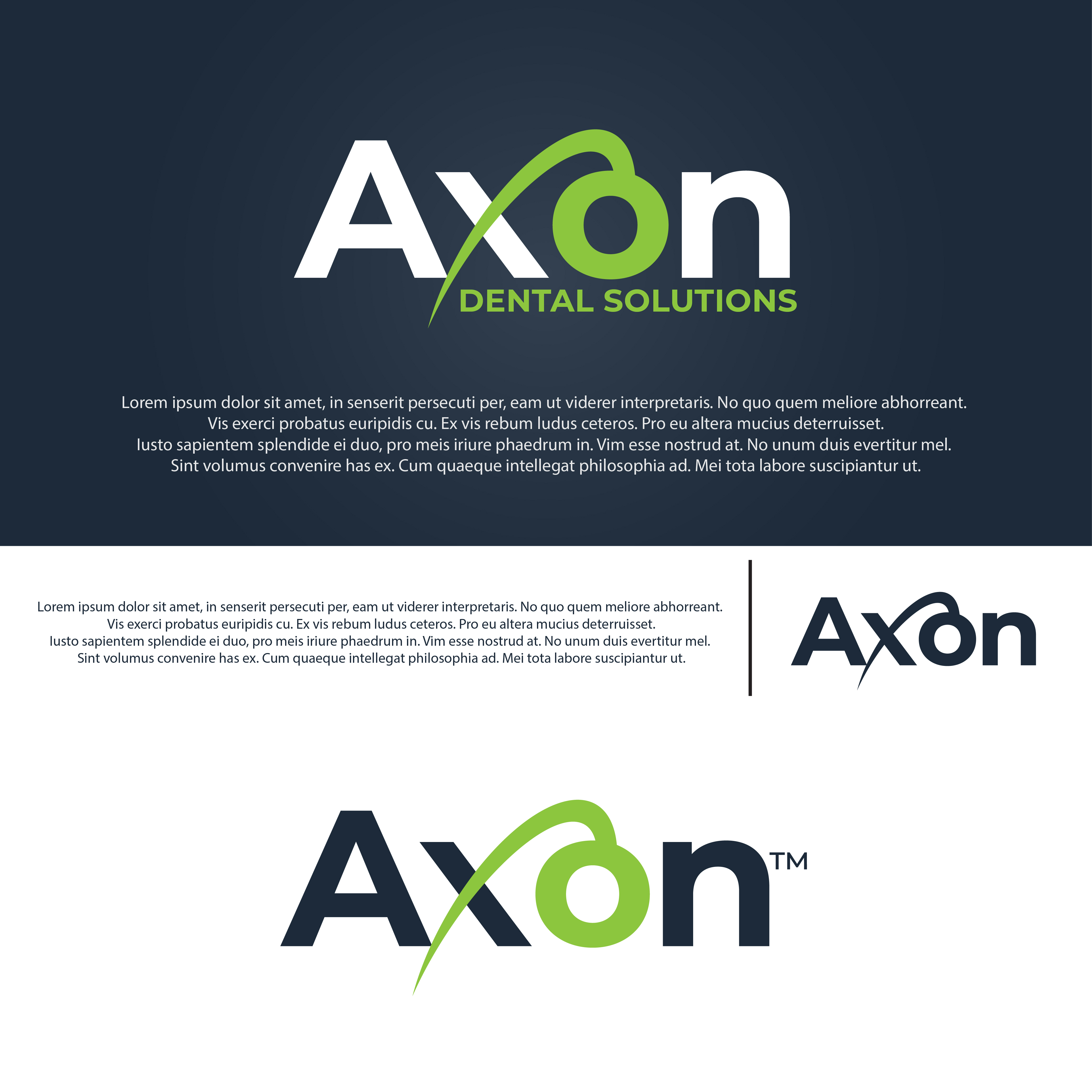 Design de Logo par farady pour Axon Dental Solutions | Design #29084372