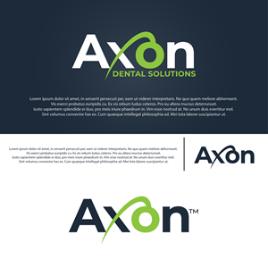 Logo Design by farady for Axon Dental Solutions | Design: #29084372