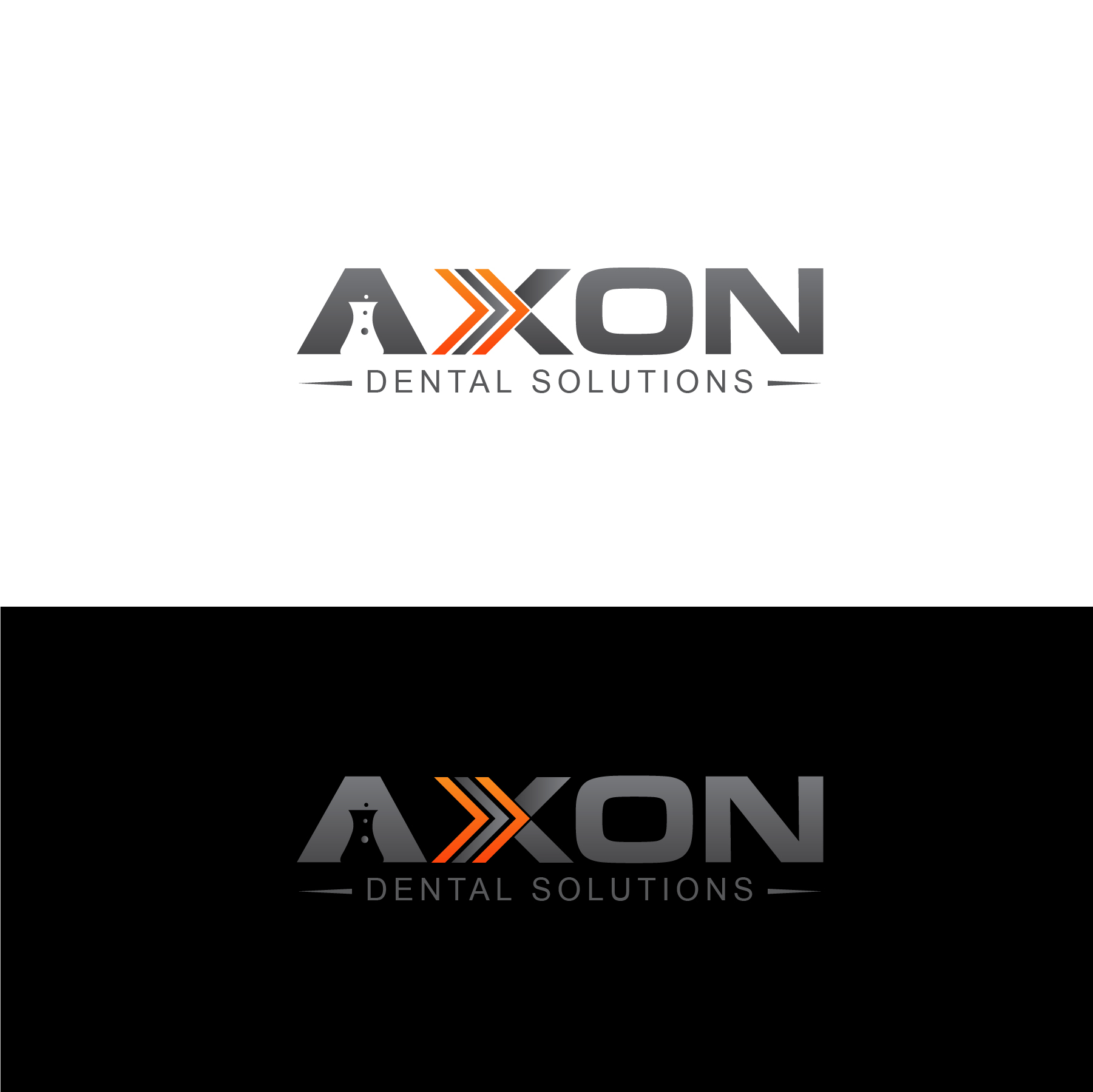 Logo Design by Bullseye Pixel for Axon Dental Solutions | Design #29070369