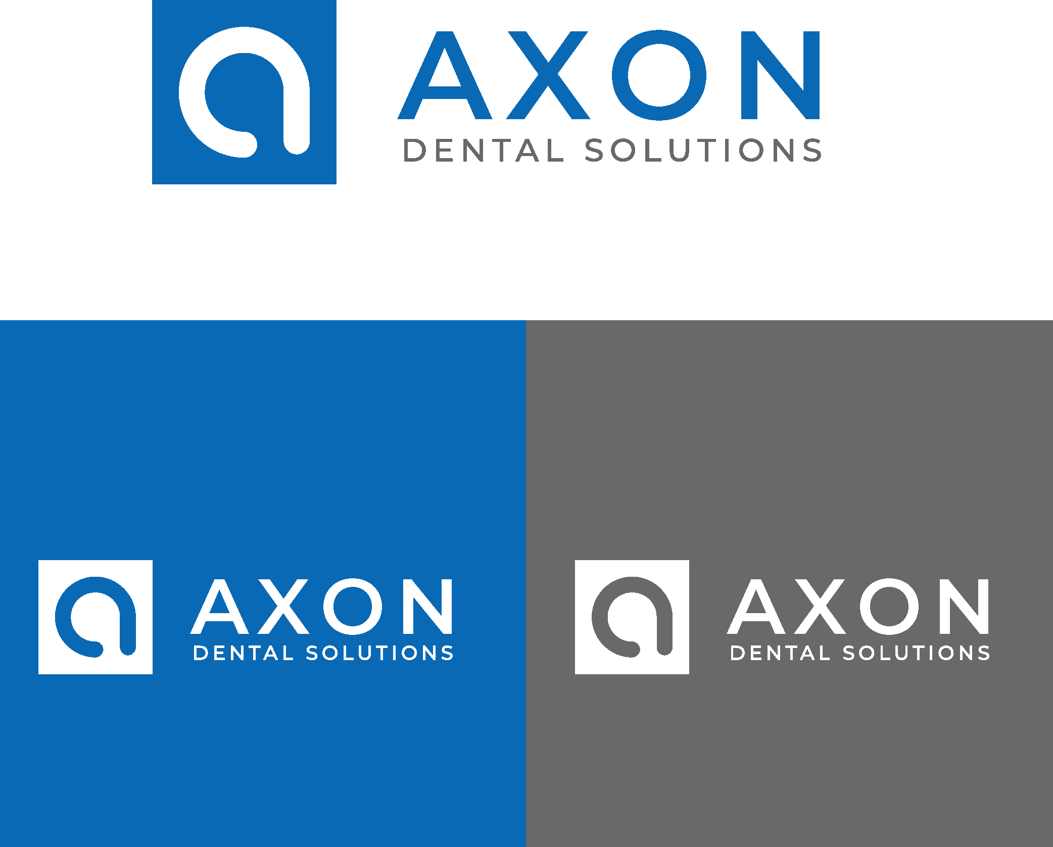 Logo Design by Graphixpointt for Axon Dental Solutions | Design #29054095