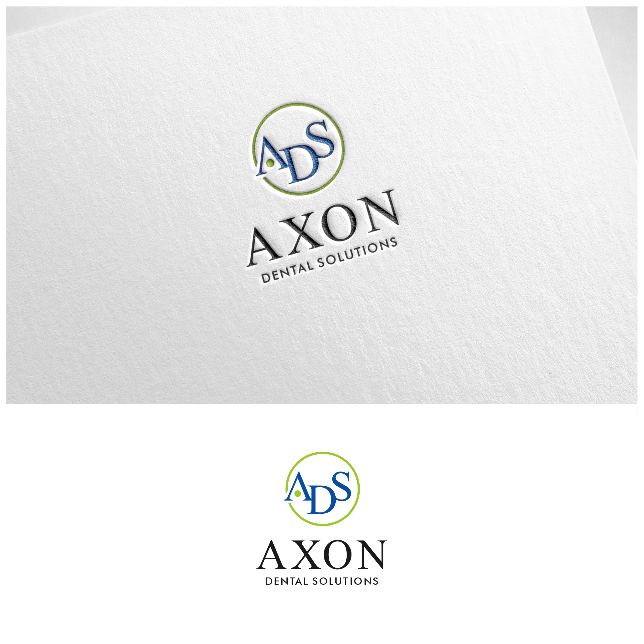 Logo Design by alzac for Axon Dental Solutions | Design #29091434