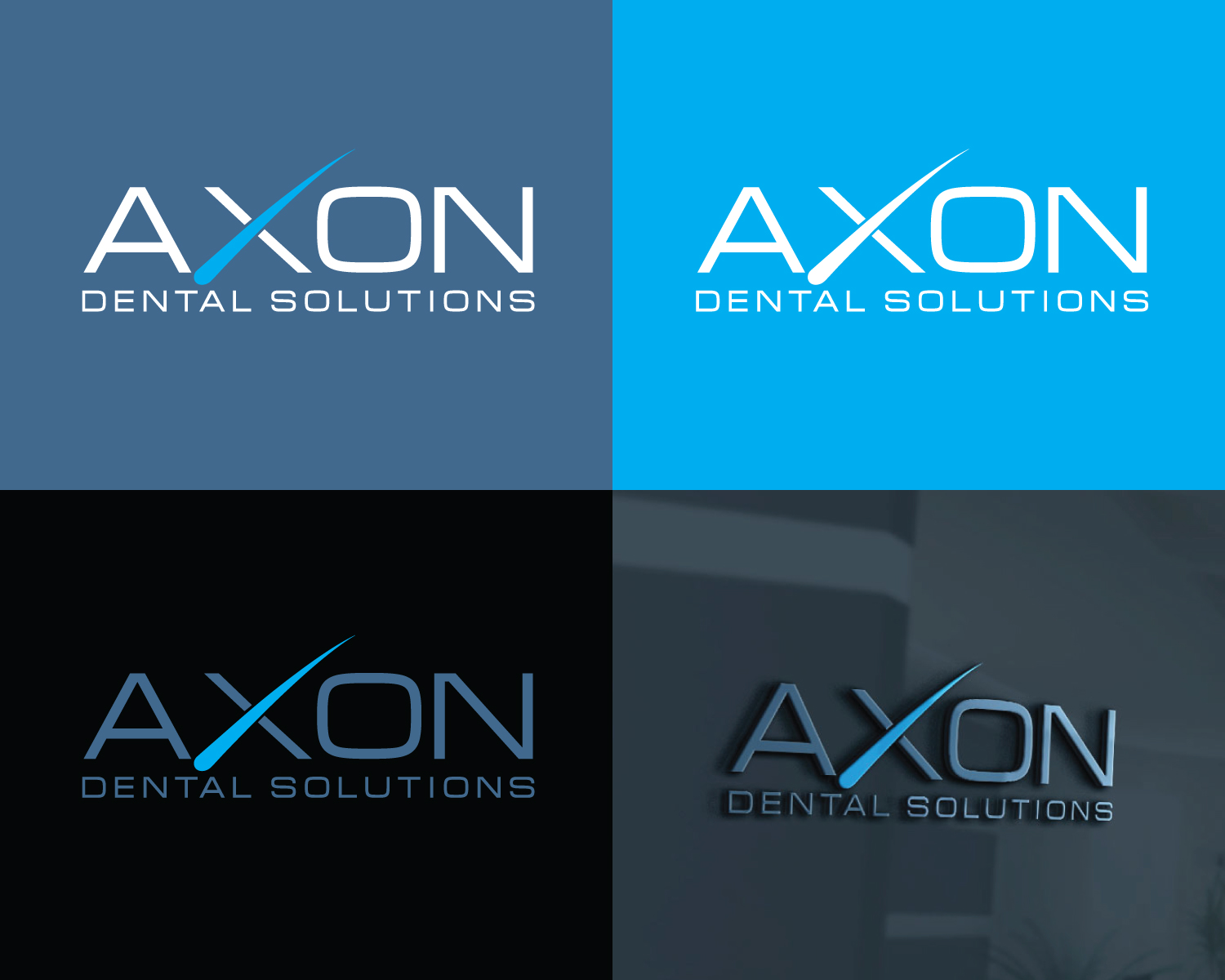 Logo Design by Atec for Axon Dental Solutions | Design #29057231