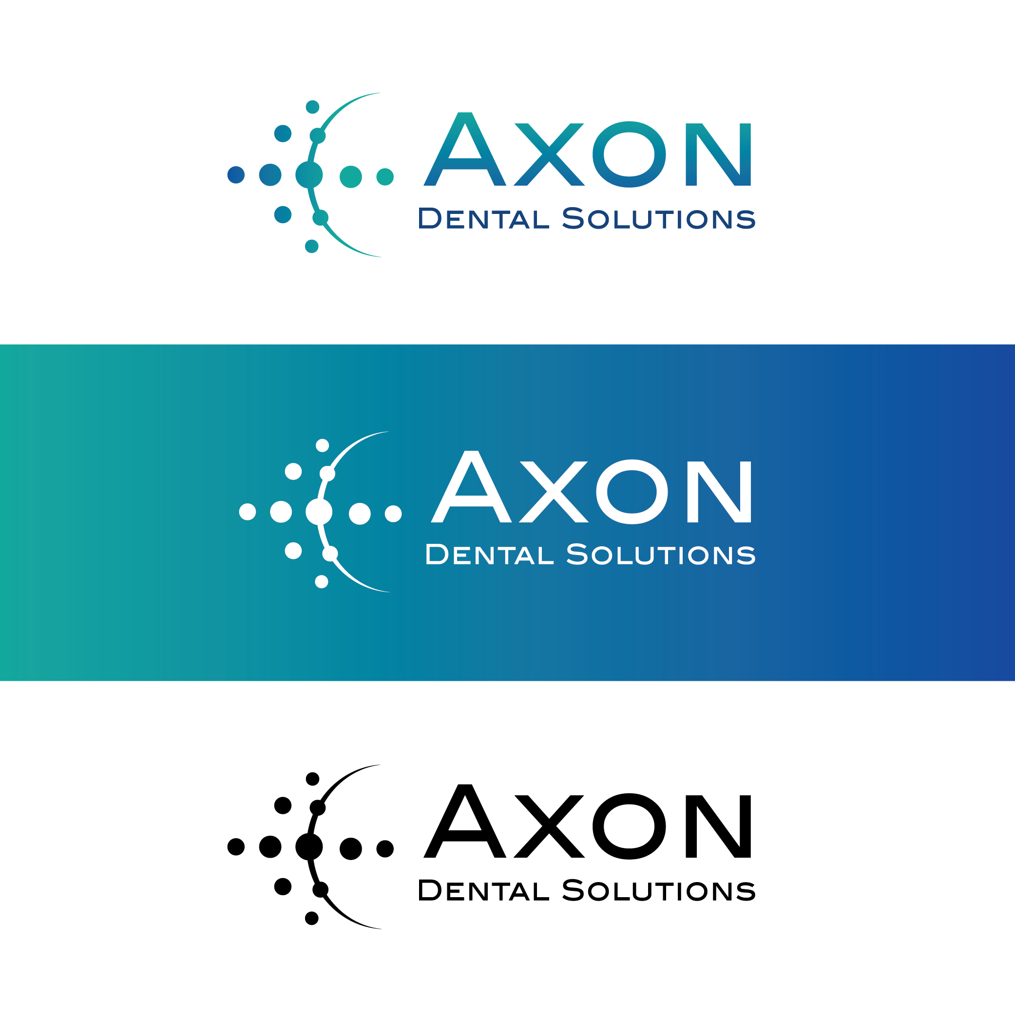 Logo Design by CreativeZub for Axon Dental Solutions | Design #29080908