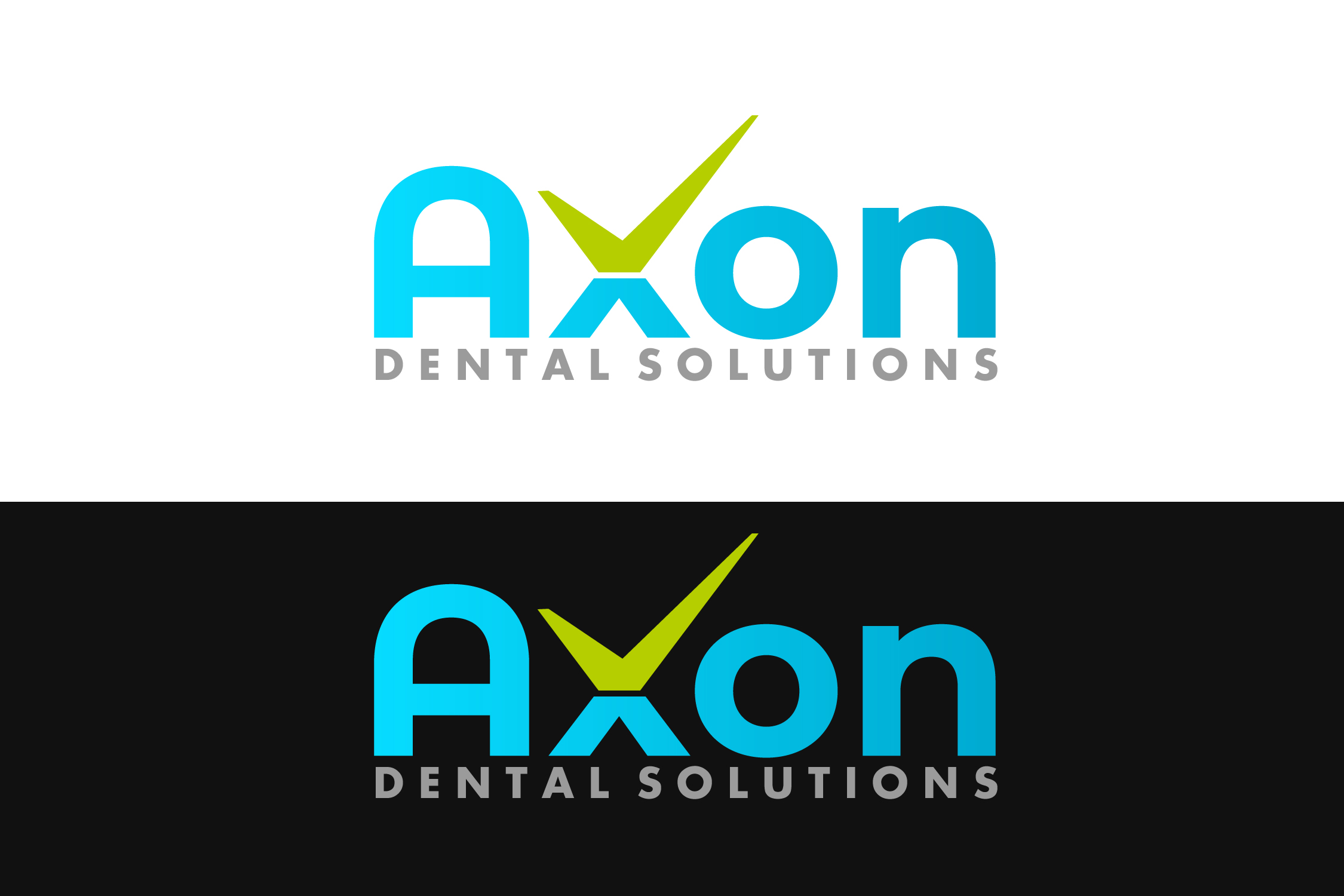 Logo Design by R.Bello for Axon Dental Solutions | Design #29087213