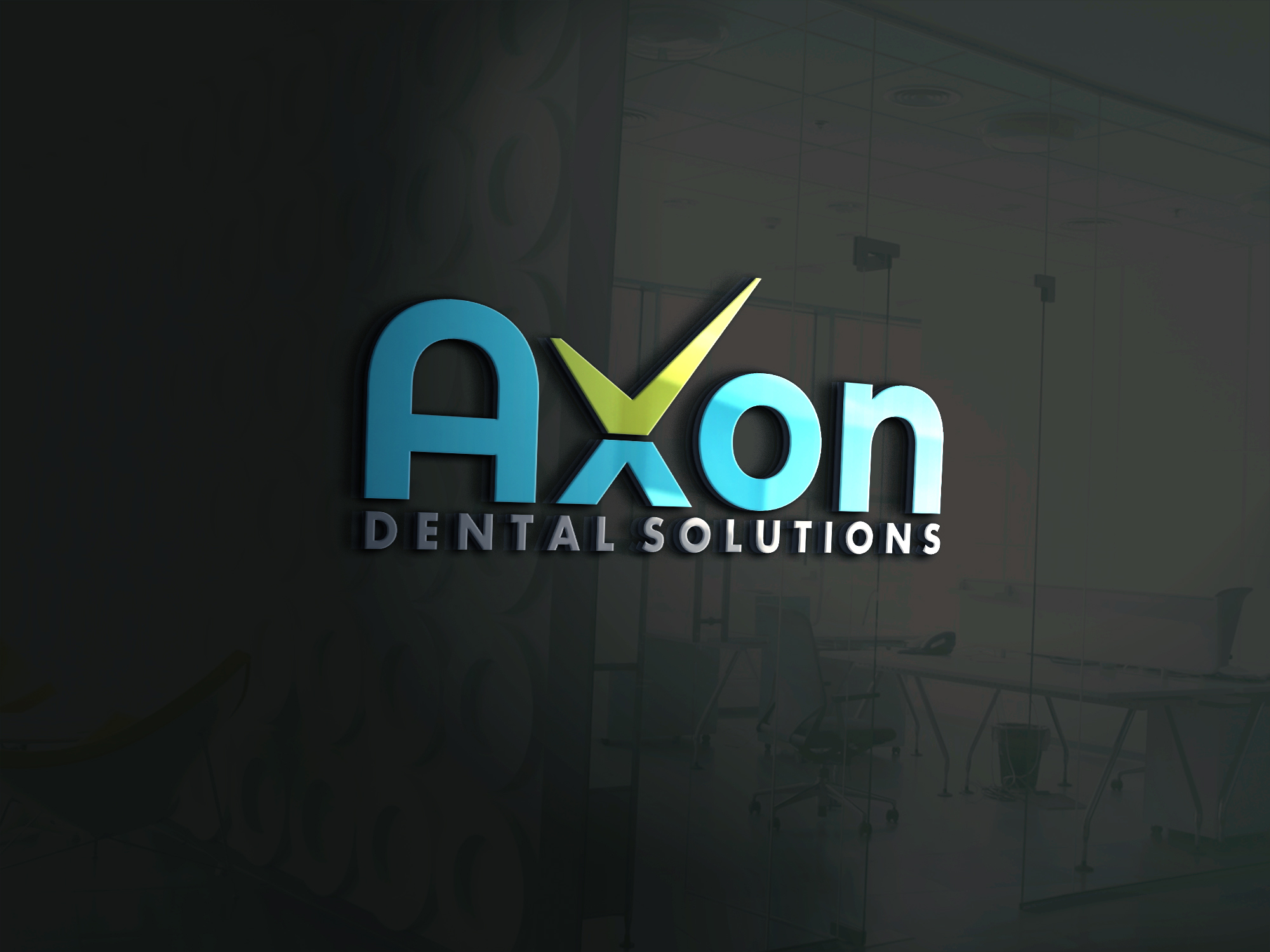 Logo Design by R.Bello for Axon Dental Solutions | Design #29087215